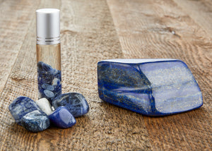 EARTH’S ELEMENTS ESSENTIAL OILS FOCUS CRYSTAL ROLL-ONS