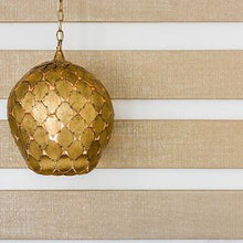 OSGOOD GOLD LEAF PENDANT LIGHT 