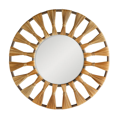 VOLTA RATTAN MIRROR 