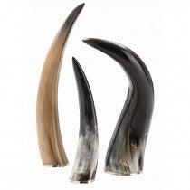 BERNARD HORNS SET OF THREE 