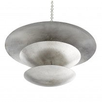 FLORKO CHANDELIER GOLD OR SILVER LEAF 