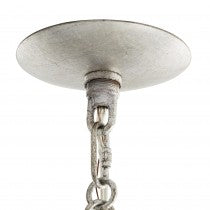 FLORKO CHANDELIER GOLD OR SILVER LEAF 