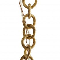 FLORKO CHANDELIER GOLD OR SILVER LEAF 