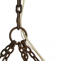 GEOFFREY 20 LIGHT WOOD CHANDELIER 