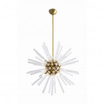 HANLEY SMALL CHANDELIER GOLD OR SILVER 