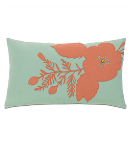 PROVENCE COQUELICOT OUTDOOR THROW PILLOW