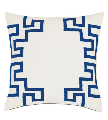 MEDITERRANEAN AGEAN OUTDOOR THROW PILLOW