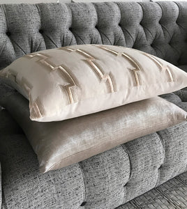 REFLECTION CHAMPAGNE DECORATIVE PILLOW