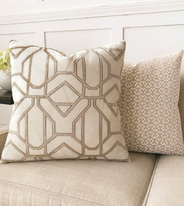 SINA SIENNA DECORATIVE PILLOW