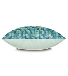 LABRYNTH TEAL DECORATIVE PILLOW 