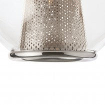 CAVIAR LARGE CLUSTER CHANDELIER BY LAURA KIRAR BROWN NICKEL OR POLISHED 