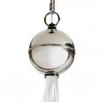 CAVIAR LARGE CLUSTER CHANDELIER BY LAURA KIRAR BROWN NICKEL OR POLISHED 