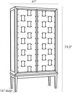 SALOTTO CABINET BY FRANK PONTERIO