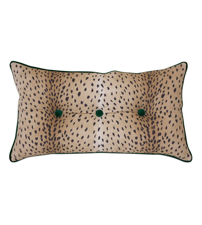 SLOANE LEOPARD DECORATIVE PILLOW 