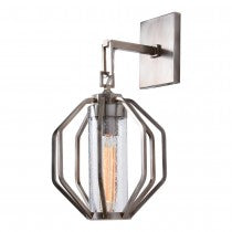 ATLAS SCONCE BY WINDSOR SMITH VINTAGE SILVER 