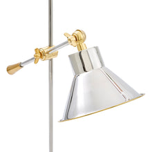 LLOYD TABLE LAMP, NICKEL