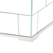 MODRIAN WASTE BIN MIRRORED TILE GOLD OR SILVER