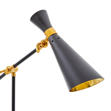 WASP TABLE LAMP BLACK