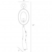 ARAMIS SCONCE BY BARRY DIXON
