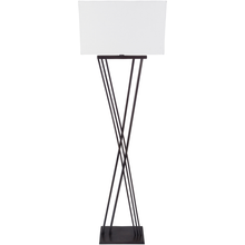 HARTLEY WIRED FLOOR LAMP GOLD OR BRONZE 