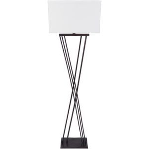 HARTLEY WIRED FLOOR LAMP GOLD OR BRONZE 
