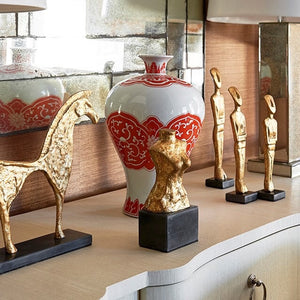 MILO STATUE, GOLD