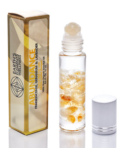 EARTH’S ELEMENTS ESSENTIAL OILS ABUNDANCE CRYSTAL ROLL-ONS