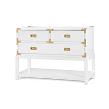 TANSU LACQUER CONSOLE IN NAVY BLUE OR WHITE 