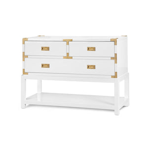 TANSU LACQUER CONSOLE IN NAVY BLUE OR WHITE 