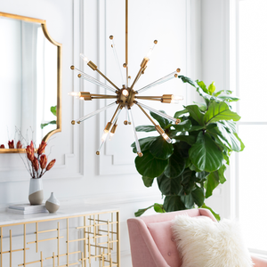 WILDING SPUTNIK STYLE CHANDELIER 
